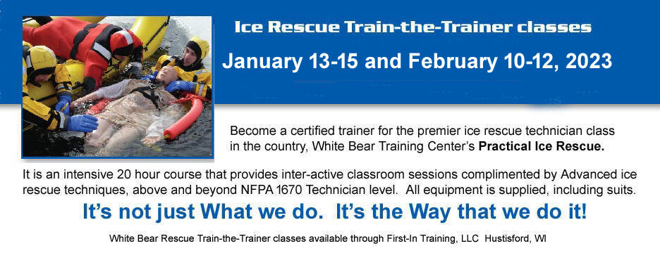 Ice Rescue Trainer Class